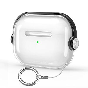 AirPods Pro 3 P[X 2025N GA|bYv3 Jo[ TPU NA  ϖh~ bNt LEDCWP[^[ ϏՌ h~ Jrit gѕ֗ X^h@\ CX[d