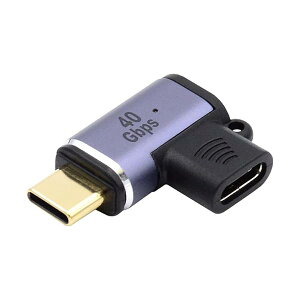 ���C�R�l�N�^40GBPS USB4�^�C�vC�j�����玓�̍��E�p�x�̂��郉�b�v�g�b�v�d�b�p90�x�A�_�v�^�[