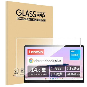 �y1���Z�b�g�zFor Lenovo Chromebook Plus �t�B���� 14�C���` Lenovo Chromebook Plus �K���X�t�B���� �Ռ�