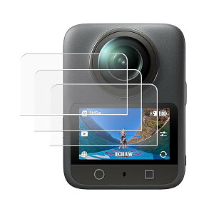 [3���Z�b�g] for DJI OSMO 360 �p �t�B���� 9H�d�x�̉t���ی�t�B���� 03mm�����^ PET�h���f�ލ̗p