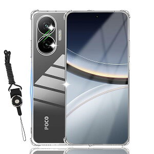 For Xiaomi POCO F7 / Redmi Turbo 4 Pro �p�� �P�[�X �N���A For Xiaomi POCO F7 �p�� �J�o�[ TPU For �A���[�Y Tu