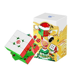 GAN 356 ME 3x3 �X�s�[�h�L���[�u �N���X�}�X�v���[���g ����f�U�C�� ����48�� GES Pro+ �t���X�g 1
