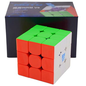 Moyu WeiLong WRM V9 MagLev Version 3x3 2023�X�e�b�J�[���X�}�W�b�N�L���[�uWeiLong WR M���C�� �p�Y���}�W