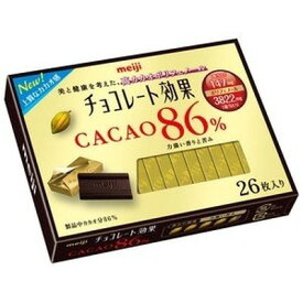 明治　チョコレート効果カカオ86％26枚入り　130g×6個