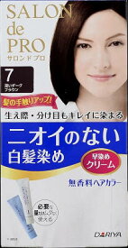 ダリヤ Sプロ　無香料ヘアカラー早染めC（白髪用）　7 1個×36個 【送料無料】