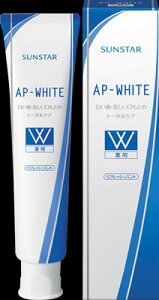 サンスター AP‐WHITE 薬用 リフレッシュミント 110g×160個【送料無料】【オーラル】【歯磨き】【歯ブラシ】