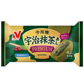 【全商品ポイント10倍 1/15(木)0:00〜23:59】ニチレイ 今川焼（宇治抹茶あん プレミアム） 4個入（280g）X12袋（冷凍食品）自然解凍 レンジ調理 トースター調理 国内生産 おやつ 卵 デザート 簡単 夜食 こどもの日 甘口 子供向け 大人向け 人気 和食