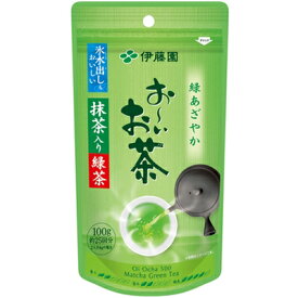 （株）伊藤園　伊藤園　お～いお茶　抹茶入り緑茶　100g×10個　【送料無料】