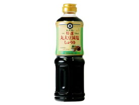 キッコーマン 特撰丸大豆減塩しょうゆ750ml ×6個【送料無料】