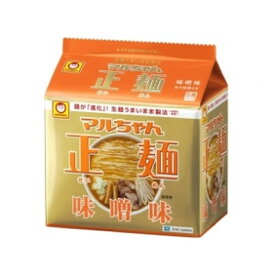 東洋水産　マルちゃん正麺　味噌味　5食入×6個