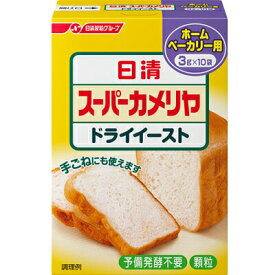 日清フーズ　日清　　スーパーカメリヤ　ドライイースト（ホームベーカリー用）　1箱(3g×10)×24個　【送料無料】