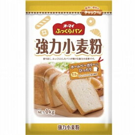 日本製粉　日本製粉　ふっくらパン　強力小麦粉　1kg×12個　【送料無料】