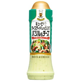 キユーピー　テイスティドレッシング　バジル＆チーズ（210ml）×6個