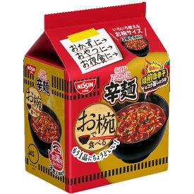 日清食品　お椀で食べるカップヌードル辛麺 3食パック105g（めん84g）×9個