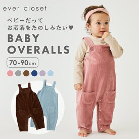 長ズボン サロペット | キッズ ベビー 子供 赤ちゃん 新生児 子供服 キッズ服 ベビーウェア 女の子 男の子 秋服 秋冬 保育園 パンツ オーバーオール ストレッチ ニットコール あったか スナップボタン ロンパース らくちん 出産祝い 24AW 233187031