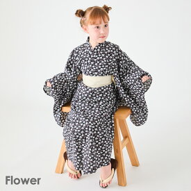 ワンピース にもなる 浴衣 | キッズ ベビー 子供 子供服 キッズ服 女の子 夏 夏服 夏物 セパレート 2way 3点セット 上下セット キッズ浴衣 子供浴衣 ゆかた 帯 兵児帯 お祭り 夏祭り 花火大会 和服 和装 総柄 花柄 綿 コットン 綿100 簡単 25SS 242337013