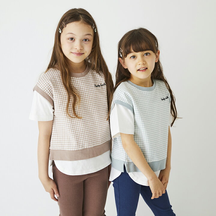 楽天市場】【 SALE 31%OFF 】ベスト風半袖Tシャツ| キッズ スクール 