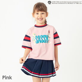 ルーニー・テューンズ ガールズセットアップ| キッズ 子供 子供服 キッズ服 女の子 ガールズ セットアップ 半袖 コットン 綿 tシャツ スカート インナー付き インナー付きスカート ルーニーテューンズ ルーニー looneytunes キャラクター キャラクターグッズ 24SS