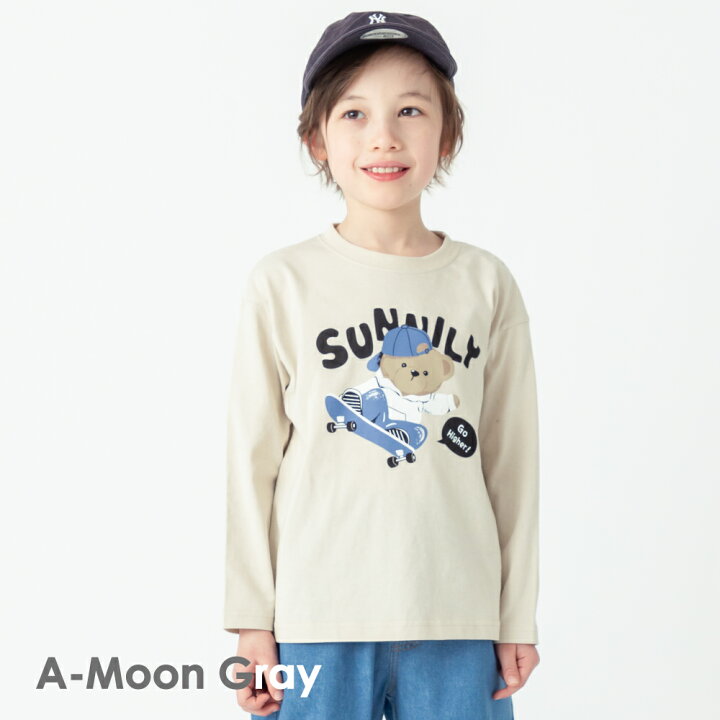 楽天市場】【送料無料】プリント長袖Tシャツ| キッズ ベビー 子供 子供 