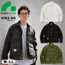作業服 BEAMS DESIGN トラッカーファティーグジャケット 4702-00 ストレッチ 長袖ジャケット 長袖ブルゾン ミリタリーテイスト ワーク カジュアル 作業服 作業着 ビームスデザイン 桑和 『M〜LL』
