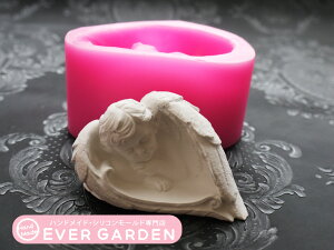 赤ちゃん 羽 天使 シリコンモールド レジン アロマストーン 手作り 石鹸 キャンドル 樹脂 粘土 オルゴナイト 型 抜き型 立体 セール