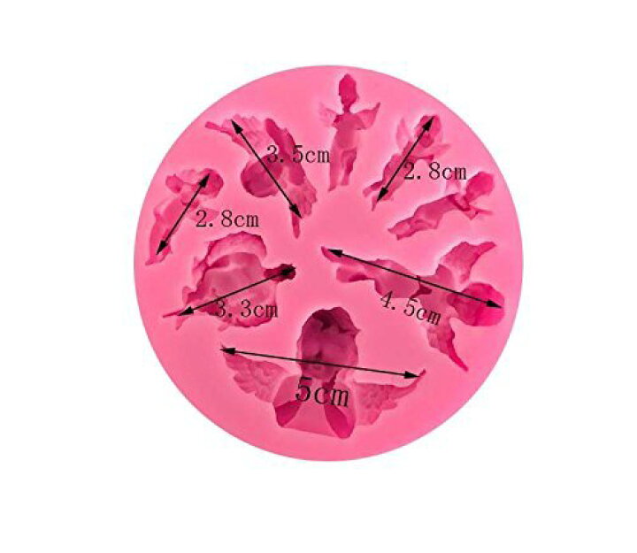 楽天市場】天使 8種類 エンジェル シリコンモールド レジン アロマハイ  