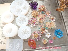 楽天市場 レジン 型 花の通販