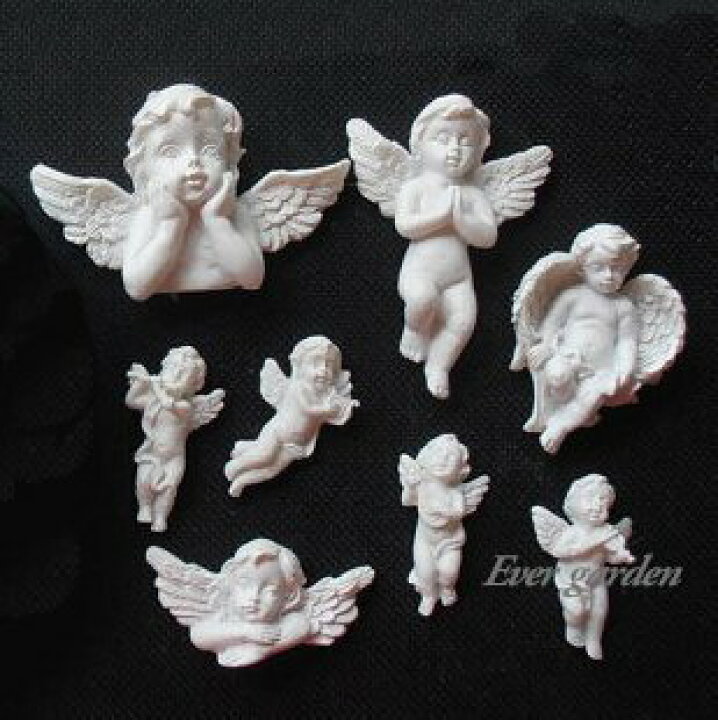 楽天市場】天使 8種類 エンジェル シリコンモールド レジン アロマハイ  
