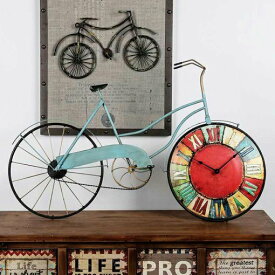 ヴィンテージ自転車インテリア壁掛け時計