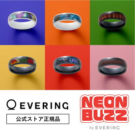 EVERING エブリング【公式ストア】決済できるスマートリング 9サイズ品揃え(US規格) 6色展開 充電不要 NFC決済 5気圧防水 サイズ交換・返品不可 スマートリング Visaのタッチ決済