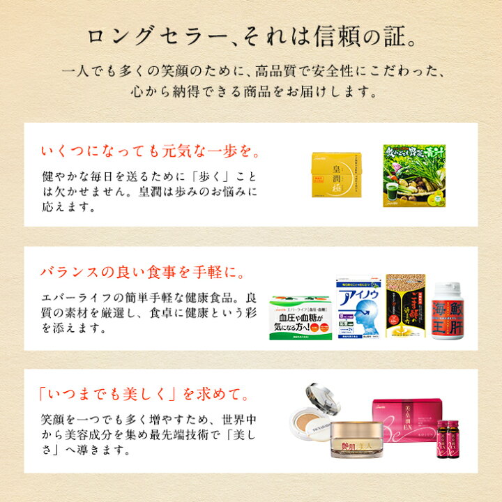 楽天市場】美・皇潤 Daily ＆ EX 3箱セット (約3カ月分) びこうじゅん 