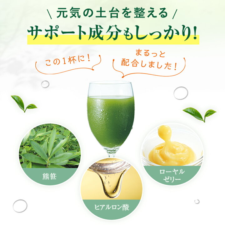 楽天市場】まるっと健康これ一杯青汁 60包 (4.6g×60包) 乳酸菌 機能性 