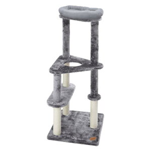 猫用おもちゃ ねこまど ヴィラフォートキャットポール ゆったりベッド