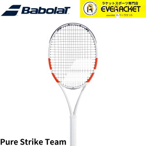 �y�t���[���̂݁z�o�{�� BABOLAT �e�j�X���P�b�g PURE STRIKE �s���A�X�g���C�N TEAM 101522 �d���e�j�X