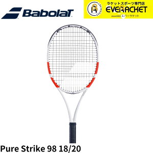 �y�t���[���̂݁z�o�{�� BABOLAT �e�j�X���P�b�g PURE STRIKE �s���A�X�g���C�N 98 18/20 101526 �d���e�j�X
