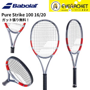 yLINEǉ5%OFFN[|zzzyKbgE㖳zo{ BABOLAT ejXPbg PURE STRIKE 100 16 x 20 101576 dejX 2025FW