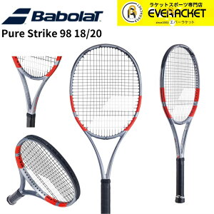 �y�t���[���̂݁z�o�{�� BABOLAT �e�j�X���P�b�g PURE STRIKE 98 18 x 20 101578 �d���e�j�X 2025FW