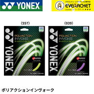【LINE追加で5%OFFクーポン配布中】ヨネックス YONEX ソフトテニスストリング　ガット ポリアクションイ…
