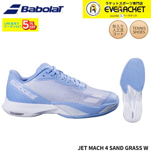 �o�{�� BABOLAT �e�j�X�V���[�Y�@�I���j�E�N���[�R�[�g�p JET MACH 4 SG W 31S26684B �d���e�j�X 2026SS �W�F�b�g�}�b�n