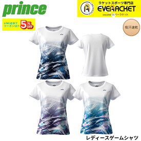 【新製品予約】プリンス PRINCE ウエア ウェア ゲームシャツ TML406T バドミントン・テニス 2026SS