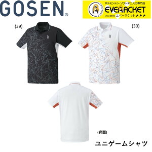 【LINE追加で5%OFFクーポン配布中】ゴーセン GOSEN ウエア ウェア ゲームシャツ T2200 バドミントン・テニス ユニフォーム