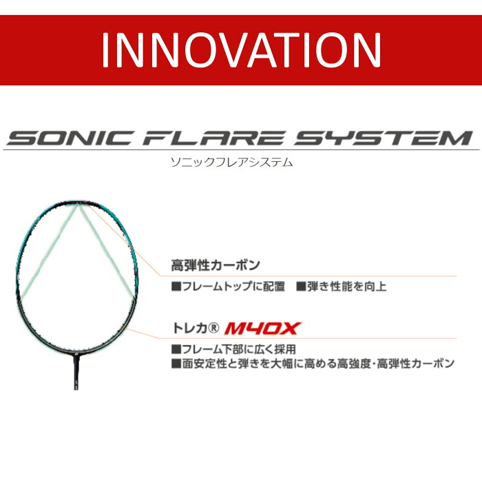ミラクル星人様専用 ナノフレア800lt バドミントンラケットヨネックス 