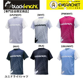 【在庫限り特別価格】【オススメ商品】【専門店会限定商品】ブラックナイト black knight ウエア ウェア ユニドライTシャツ T-4163S バドミントン【最短出荷】