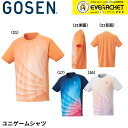 【LINE追加で5%OFFクーポン配布中】【最短出荷】ゴーセン GOSEN ウエア　ウェア ゲームシャツ T2550 バドミントン・テ…