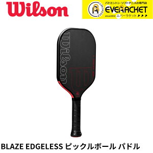 �yLINE�ǉ���5%OFF�N�[�|���z�z���z�E�C���\�� Wilson �s�b�N���{�[���p�h�� ���P�b�g BLAZE EDGELESS 13 PB PADDLE 2 WR180911U2 �s�b�N���{�[��