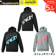 【新製品予約】ブラックナイト black knight ウエア ウェア ストレッチフーディ T-6455U バドミントン