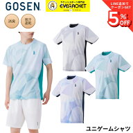 【最短出荷】ゴーセン GOSEN ウエア ウェア ユニゲームシャツ T2642 バドミントン・テニス・ソフトテニス…