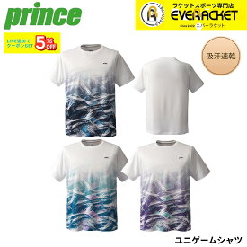 【新製品予約】プリンス PRINCE ウエア ウェア ゲームシャツ TMU403T バドミントン・テニス 2026SS