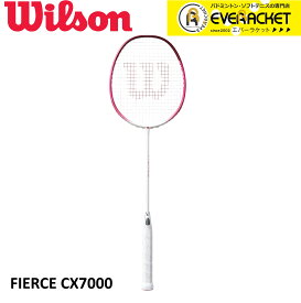 【最短出荷】【ガット代・張り代無料】Wilson ウイルソン バドミントン バドミントンラケット FIERCE CX7000 WR099311S1