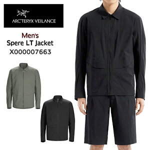 A[NeNX FCX ARCTERYX VEILANCE WPbg Y SPERE LT JACKET XsA LT WPbg X000007663 CgO[ ubN FORAGE BLACK S M L XL ARC'TERYX y ϕ ό  FC0 DWR